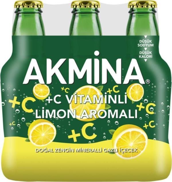 Akmina C-Vitaminli Limonlu Soda 24 Lü - Image 1