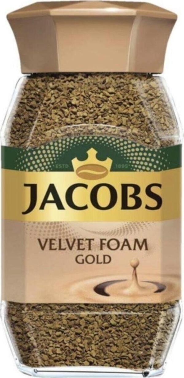 Jacobs Jacops Velvet Foam Gold Çözünebilir Kahve 100Gr - Image 1