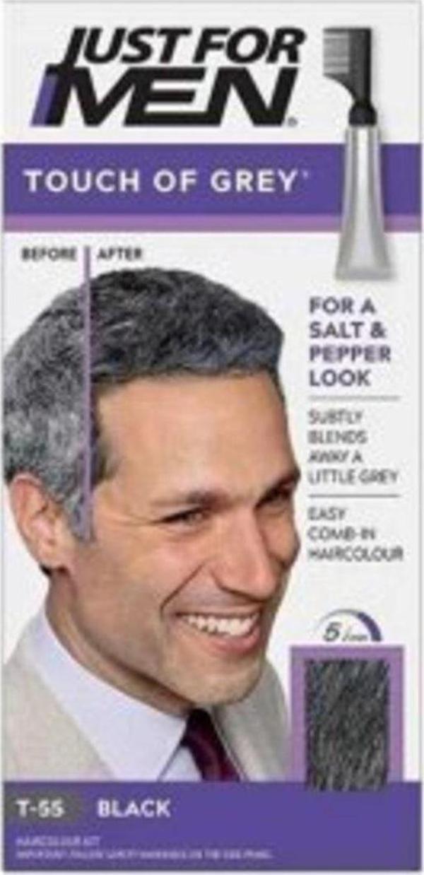 Just For Men Saç Boyası Touch Of Grey Siyah T-55 - Image 1