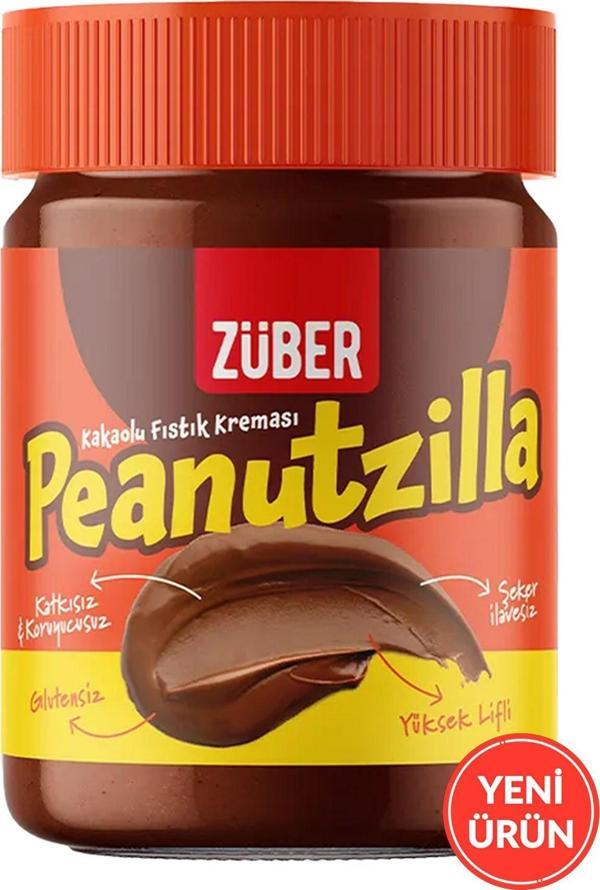 Züber Peanutzilla Kakaolu Fıstık Kreması 315 G - Image 1