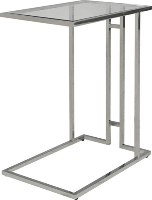 Rosa Paslanmaz Metal C Sehpa - Image 1