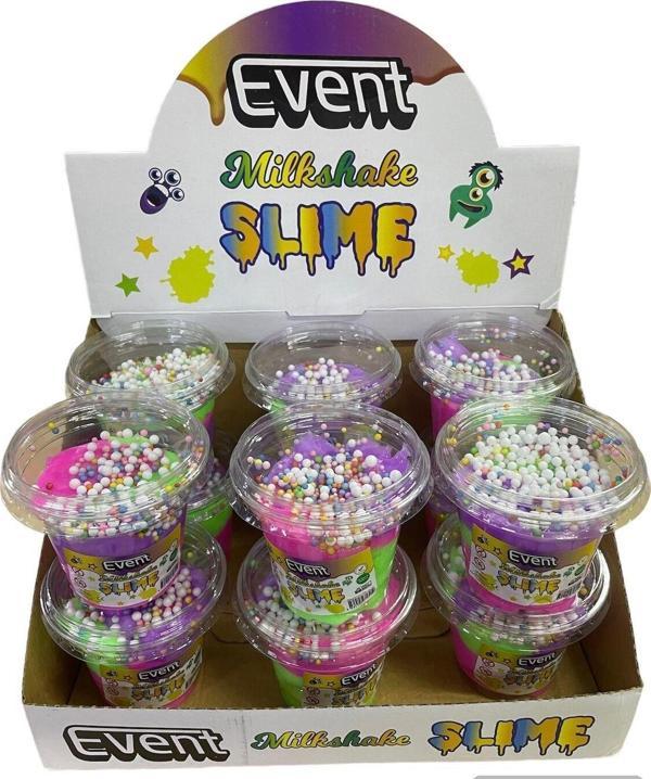 Milkshake Bardak Slime 3 Adet Karışık Renk Strafor Köpüklü Kaliteli - Image 1