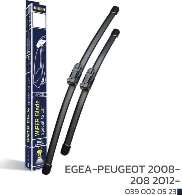 Niken Fiat Egea 2016- / Peugeot 2008/208 2012 - Araca Özel Silecek - Image 1