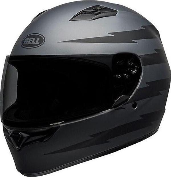 BELL PS QUALIFIER Z-RAY MAT GRAY-BLACK - Image 1