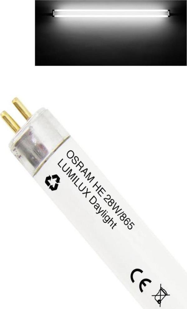 Osram HE 28W/865 T5 Floresan Ampul Beyaz 6500K 116 cm - Image 1