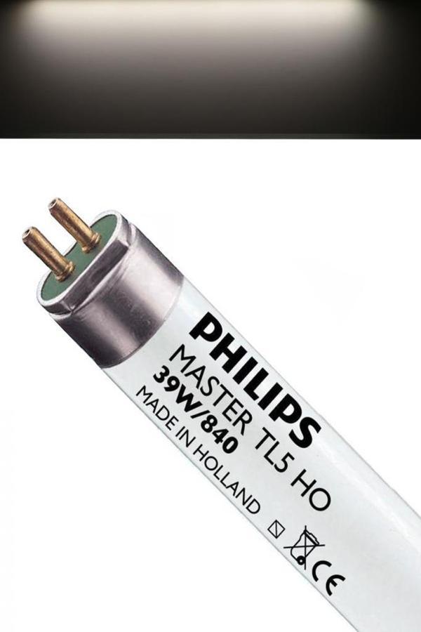 Philips Master TL5 HO 39W/840 T5 Floresan Ampul Günışığı 4000K 86,32 cm - Image 1