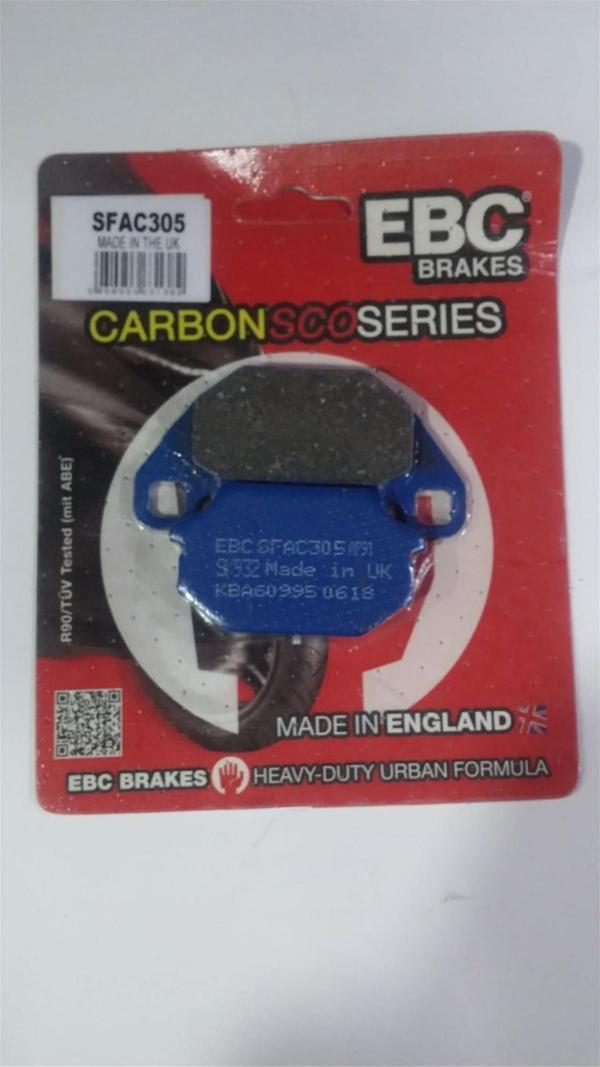 Ebc Fren Balatası Carbon Sfac305 2008-2012 Kymco Agility 16+ 150  Ön - Image 1