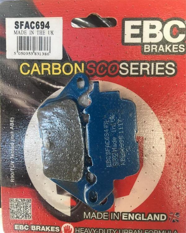 Ebc Fren Balatası Carbon Sfac694 Yamaha Nmax 125 - Image 1
