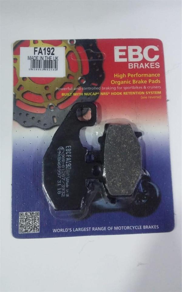 Ebc Fren Balatası Organik Fa192 1994-2004 Kawasaki Zx-9 R  Arka - Image 1