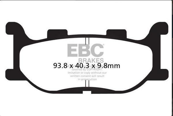 Ebc Fren Balatası Organik Fa199 Yamaha Xj 6 Diversion F Ön - Image 1