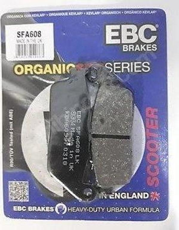 Ebc Fren Balatası Sfa608 2012-2021 Kymco Xciting 400i Arka - Image 1