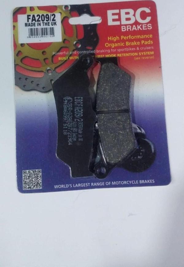 Ebc Fren Balatası Organik Fa209/2 1997-2002 Honda Nx 650 Dominator  Ön - Image 1