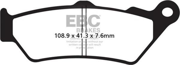 Ebc Fren Balatası Sinter Fa209/2hh 2019-2022 Bmw R 1250 Rt Arka - Image 1