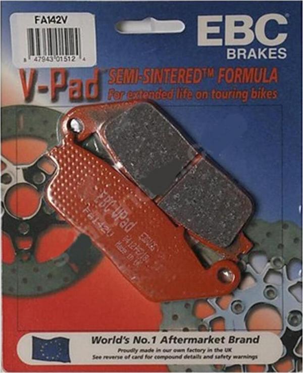 Ebc Fren Balatası Yarı Sinter Fa142v 2022-2023 Kawasaki Z 650 Rs  Ön - Image 1