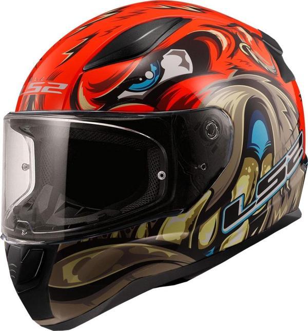 Ls2 Rapıd 2 Spox Kapalı Kask Kırmızı - Image 1