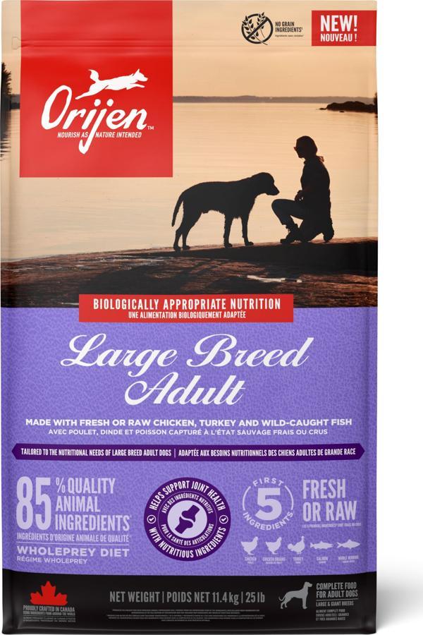Orijen Adult Large Breed Dog 11,4 kg- Büyük Irk Yetişkin Köpekler için - Image 1
