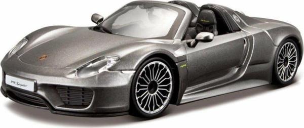 Rennway Burago 1:24 Porsche 918 Spyder Model Araba - Image 1