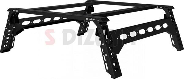 İsuzu D-Max Uyumlu 2 Pick-Up Çadır Taşıyıcı Ledli 2012-2019 Sedan 4Wd Off Road Parça - Image 1