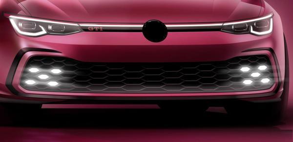 Golf 8 Uyumlu İçin Uyumlu Gti Ledli Panjur Parça - Image 1