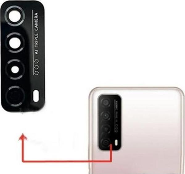 Huawei P Smart 2021 Arka Kamera Camı Lens Yapışkanlı - Image 1