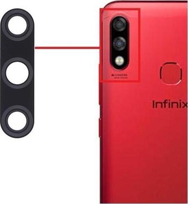 Infinix Hot 7 Pro Uyumlu Kamera Lensi Camı X625, X625B, X625, X625D - Image 1