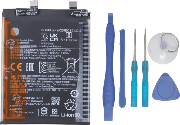 Xiaomi Mİ 12 - BP 46 - Uyumlu Batarya Pil Sıfır Orijinal + TAMİR SETİ - Image 1