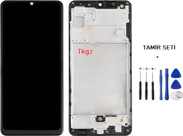 Tkgz - Samsung Galaxy A32 - SM-A325 Lcd Ekran Dokunmatik - A - Kalite ÇITALI + TAMİR SETİ - Image 1