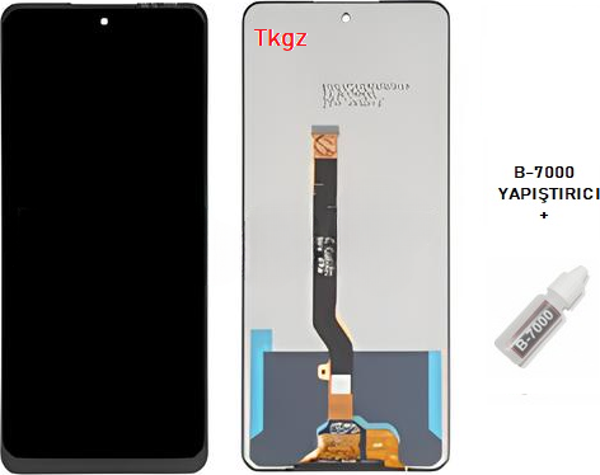Tkgz - Tecno Camon 19 PRO Uyumlu Lcd Ekran Dokunmatik Orijinal + B-7000 - Image 1