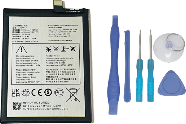Tcl 20SE Uyumlu Batarya Pil Sıfır Orijinal + TAMİR SETİ - Image 1