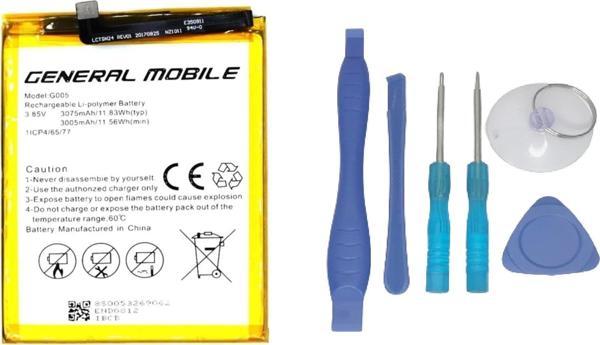 Genaral Mobile GM 8 Uyumlu Batarya Pil Sıfır Orijinal + TAMİR SETİ - Image 1