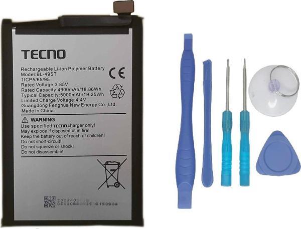 Tecno Spark 10 PRO Uyumlu Batarya Pil Sıfır Orijinal + TAMİR SETİ - Image 1