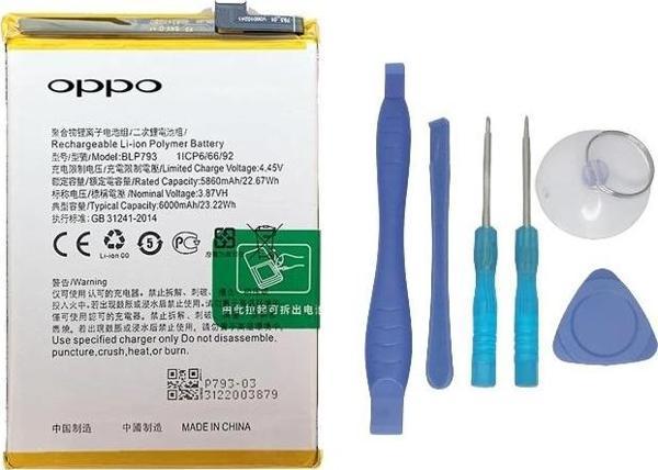 Oppo Realme C15 - Blp793 Uyumlu Batarya Pil Sıfır Orijinal + TAMİR SETİ - Image 1