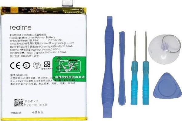 Oppo Realme Q3S - Blp841 Uyumlu Batarya Pil Sıfır Orijinal + TAMİR SETİ - Image 1