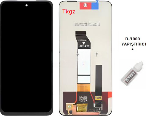 Tkgz - Xiaomi POCO M3 PRO Uyumlu Lcd Ekran Dokunmatik Orijinal + B-7000 - Image 1