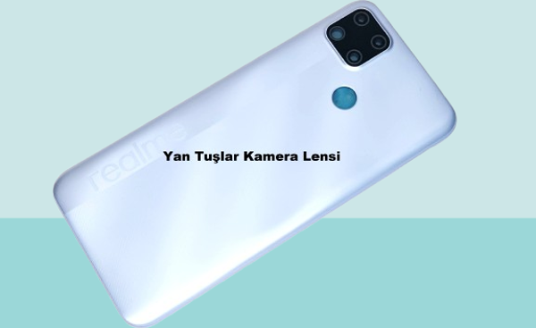 Oppo Realme C25 Uyumlu FULL KASA Arka Kapak Batarya Kapağı - MAVİ - Image 1
