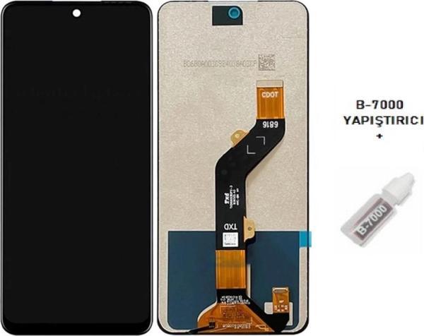 İnfinix Hot 20 Play Lcd Dokunmatik Ekran SERVİS Orijinali + B-7000 - Image 1