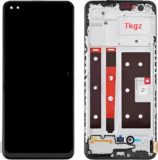 Tkgz - Oppo Reno 4 LİTE Lcd Ekran Dokunmatik -A- Kalite ÇITALI - Image 1