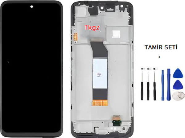 Tkgz - Xiaomi Redmi NOTE 10 -5G- Lcd Ekran Dokunmatik -A- Kalite ÇITALI + TAMİR SETİ - Image 1