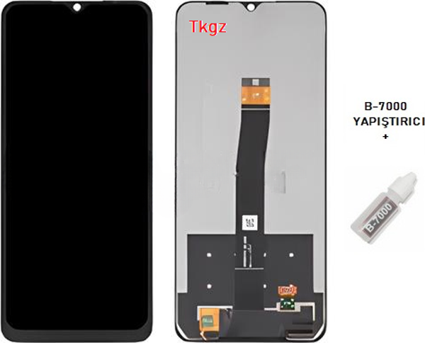 Tkgz - Xiaomi POCO C40 Lcd Ekran Dokunmatik -A- Kalite + B-7000 - Image 1
