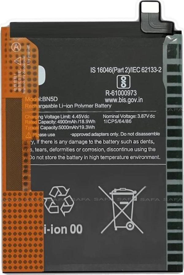 Xiaomi Redmi NOTE 12S -BN5D- Uyumlu Batarya Pil Sıfır Orijinal - Image 1