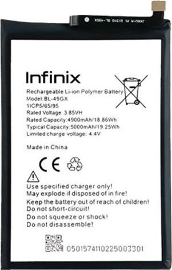 Infinix HOT 11S Uyumlu Batarya Pil Sıfır Orijinal - Image 1