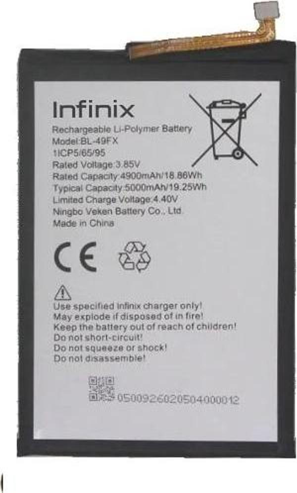 Infinix HOT 20İ Uyumlu Batarya Pil Sıfır Orijinal - Image 1