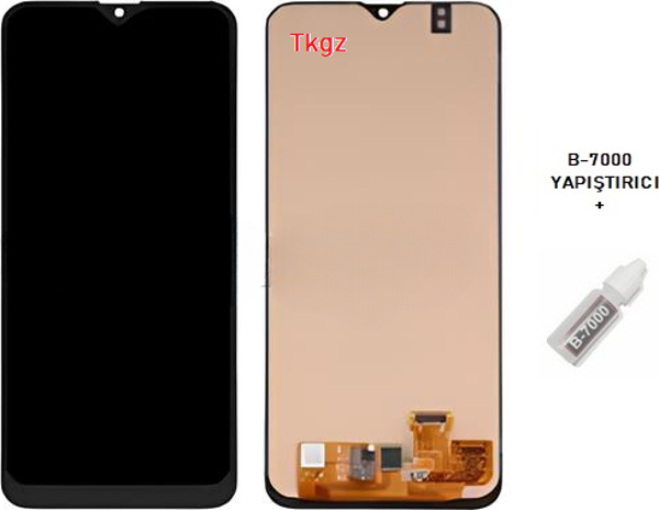 Tkgz - Samsung Galaxy M10S - SM-M107 Uyumlu Lcd Ekran Dokunmatik Orijinal + B-7000 - Image 1