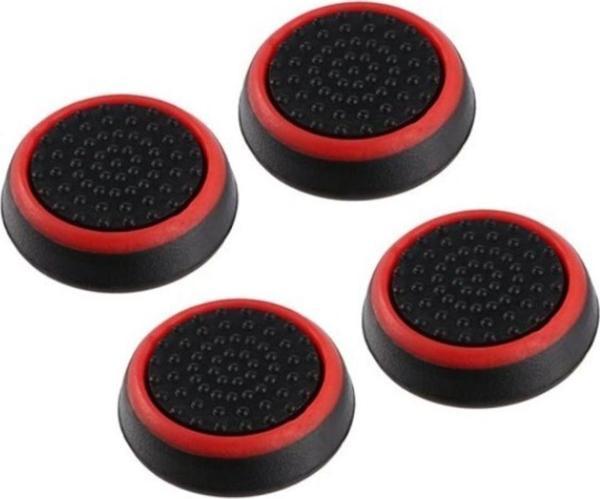 Cafele Desenli Sony Ps5/Ps4/Ps3 Analog Koruyucu Silikon Pad-Renkli - Image 1