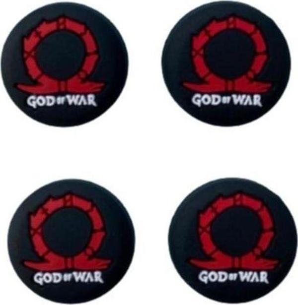 Cafele God Of War Ragnarok Ps3-Ps4-Ps5-Xbox One-X-S-Series X Series S Analog Koruyucu Silikon Pad - Image 1