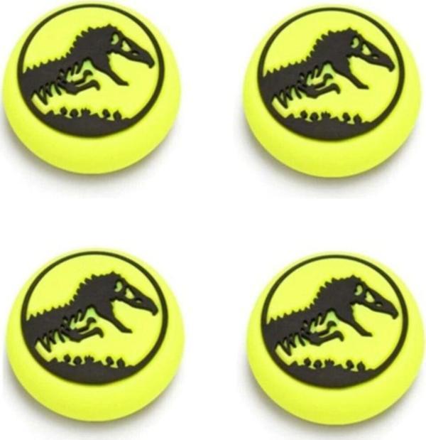 Cafele Jurassic Park Dinazor Ps3-Ps4-Ps5-Xbox One-X-S-Series X Series S Analog Koruyucu Silikon Pad - Image 1