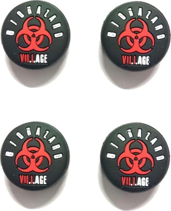 Cafele Resident Evil Village Ps3-Ps4-Ps5-Xbox One-X-S-Series X Series S Analog Koruyucu Silikon Pad - Image 1