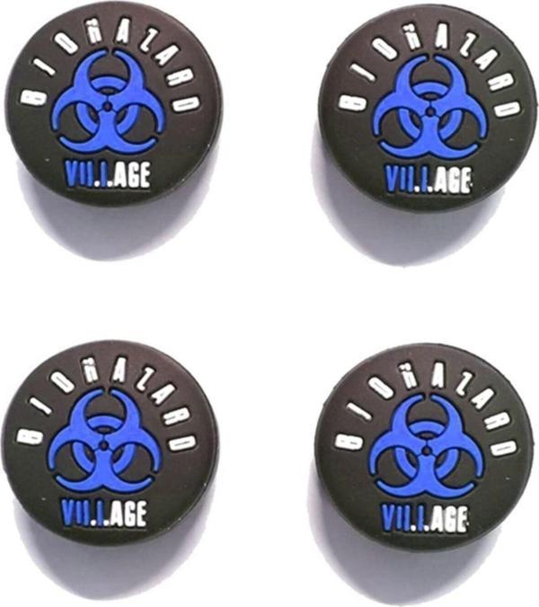 Cafele Resident Evil Village Ps3-Ps4-Ps5-Xbox One-X-S-Series X Series S Analog Koruyucu Silikon Pad - Image 1