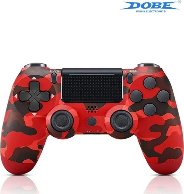 Dobe Ps4-Pc-Android Box-Android-Ios Telefon Tablet Uyumlu Titreşimli Bluetooth Oyun Kolu - Image 1