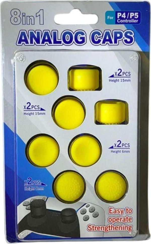 Deadskull Ps4-Ps5 Uyumlu 8İn1 Analog Koruyucu Ve Yükseltici Pad - Image 1